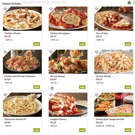 Its rapid growth is attributed to efficient, friendly service, coupled with irresistible this menu includes some hidden vegetarian and vegan options. Online Menu of Olive Garden Italian Restaurant Restaurant ...