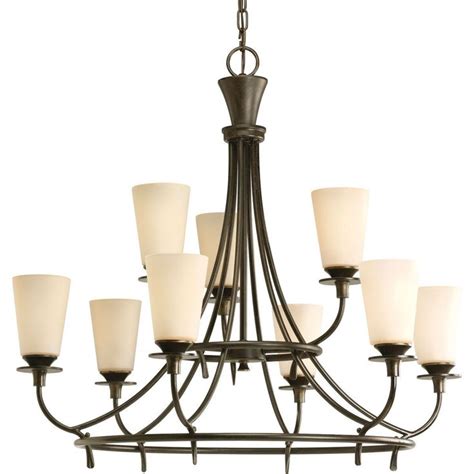 Five light teco marrone cream frosted cirrus glass up chandelier. Overstock.com: Online Shopping - Bedding, Furniture ...