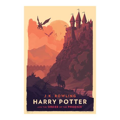 This print features a variety of covers from throughout the series. English artist reimagines Harry Potter book covers as ...