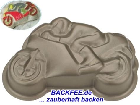 Unsere redaktion begrüßt sie als leser hier bei uns. Motorrad Backform 30 cm - backen mit - Backfee.de