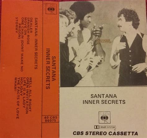 Santana izdaje deseti album „inner secrets. Santana - Inner Secrets (1978, Cassette) | Discogs