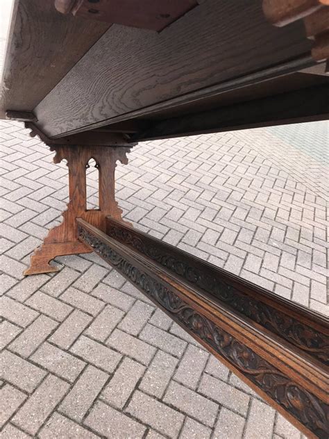 We have a huge range of dining sets. Large Antique and Fine Quality Hand-Carved Gothic Revival ...