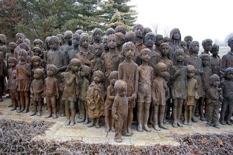 Lidice, village, czech republic, just northwest of prague. The Children's War Victims Memorial in Lidice | Amusing Planet