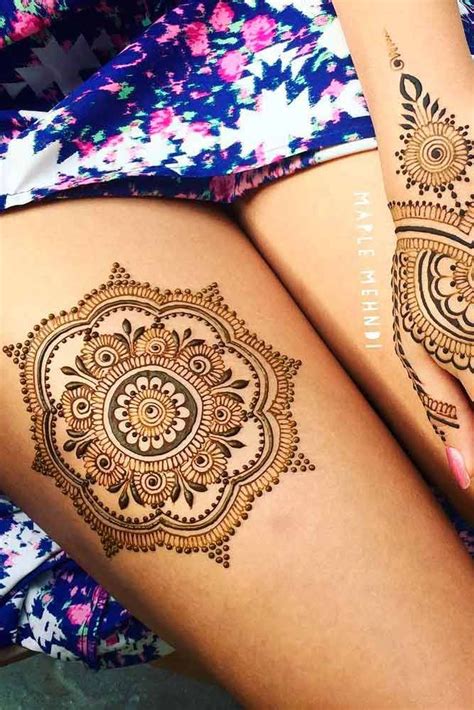 Henna tattoos are temporary tattoos are made from a dye prepared from the henna tree also known as the mignonette tree, and the egyptian privet. 39 Henna Tattoo Designs: Beautify Your Skin With The Real ...