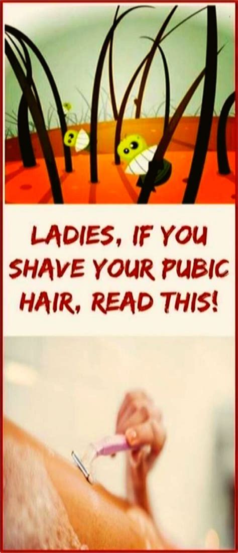 At the same time, tons of dudes want to master the manscaped look because, of course. LADIES, IF YOU SHAVE YOUR PUBIC HAIR, READ THIS! | Wellness Know