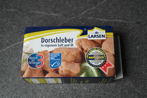 Mit dieser zutat werden verschiedene dovgan dorschleber in eigenem öl, 6er pack (6 x 115 g): Kuriositäten-Ecke: "Dorschleber aus der Dose" - FoodLoaf