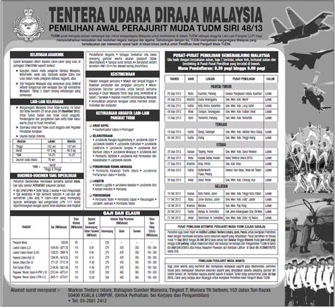 Jadual gaji baru kakitangan awam 2013 info inspirasi resepi. Gaji Tentera Udara Malaysia