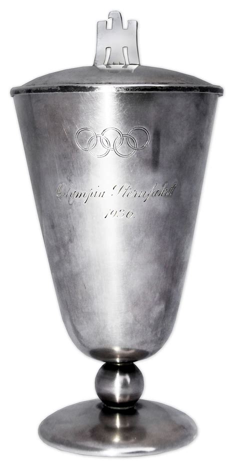 Get the latest olympic movement news from across the globe. Lot Detail - 1936 Olympic Silver Trophy Given at the ...