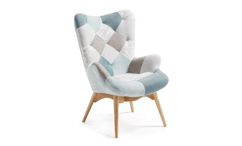 95 cm.fauteuil met leuk patchwork patroongemaakt van. fauteuil kody patchwork, bleu - Achat/Vente fauteuil pas cher - Couleur-et-design.fr