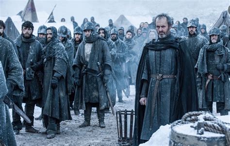 Red mail of thoros of myr: Stannis and his forces prepare to face the Bolton armor ...