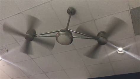 It is sometimes electrically powered and is suspended against the ceiling of an area. Harbor Breeze Airspan Ceiling fan - YouTube