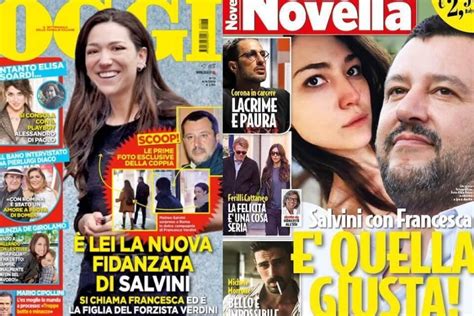 Ma i miei amici e la mia famiglia, come in tutti momenti più belli e più difficili, erano qui con me. Francesca Verdini, la nuova compagna di Matteo Salvini ...