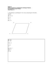 Some of the worksheets displayed are name period gl u 9 p q, chapter 6 polygons quadrilaterals and special parallelograms, essential questions enduring understanding with unit. Quadrilaterals Study Resources