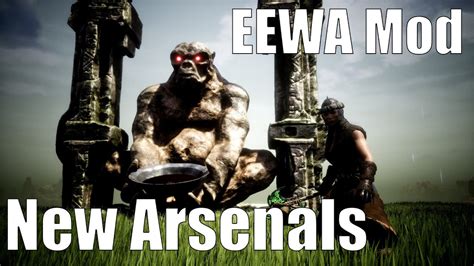 Survive in a savage world, build a home and a kingdom, and dominate your enemies in epic warfare. Conan exiles EEWA mod update/New Arsenals - YouTube