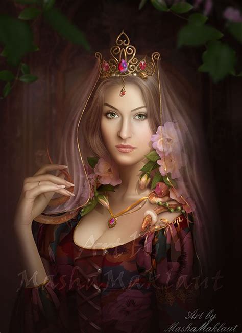 Have the model look over her shoulder. Snake Princess by mashamaklaut.deviantart.com on ...