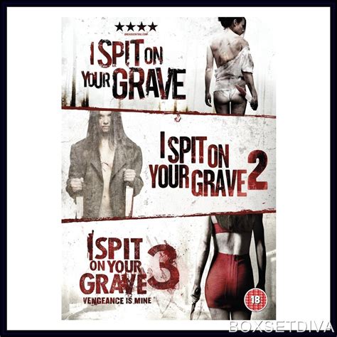 The main character gets involved with a couple of guys, and that's the whole movie. I SPIT ON YOUR GRAVE 1 2 & 3 - TRILOGY *BRAND NEW DVD ...