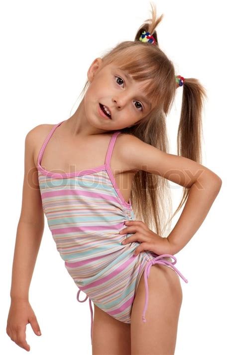 Alluring girls in red lingerie…. Girl wearing swimsuit | Stock Photo | Colourbox
