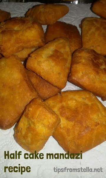 Roll the dough about half inch thick and cut it in round or triangle shapes.or you can just pinch a small amount of dough roll it into a. I will not lie to you, I do not know why we call them half cake mandazi, but I love to munch on ...