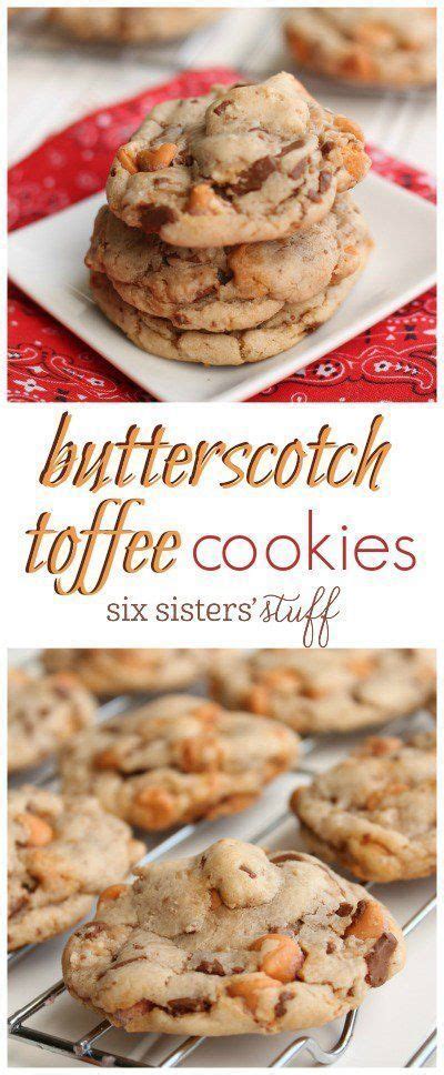 Use hands to mix completely.) Butterscotch Toffee Cookie recipe from @sixsistersstuff ...