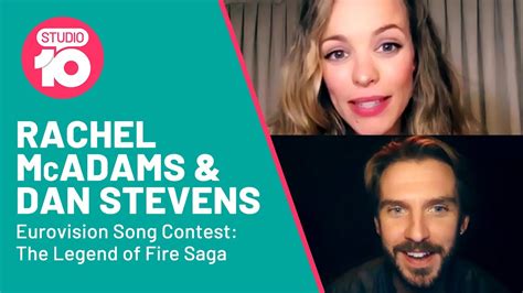 The story of fire saga. We Chat With Rachel McAdams And Dan Stevens About ...