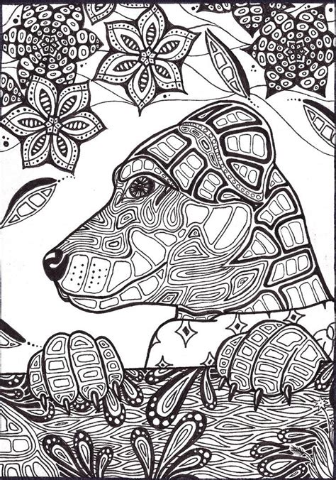 Dieren in de mandala tjalling van den berg 9789077247334. Dog: Archeia V3 by LinseyRossInk on Deviant Art | Mandala ...