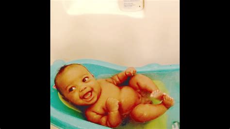 Ideally you will place the bathtub low to the ground and. Baby Bath time FUN! (2014 Kid Videos) - YouTube