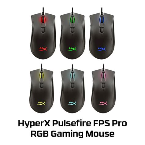 Set button bindings, program and store macros, and customize lighting; HyperX starts shipping the Pulsefire FPS Pro RGB gaming ...