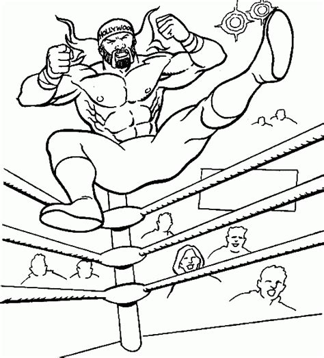 Learn how to draw roman reigns (wrestlers) step by step. wwe coloring pages to print Coloring4free - Coloring4Free.com