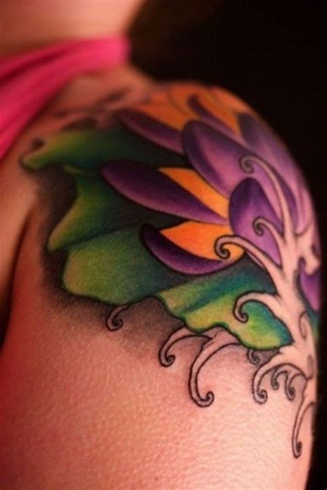 Check spelling or type a new query. Awesome Tattoo Pics: Purple flower tattoo #Tattoos #Tattoo ...