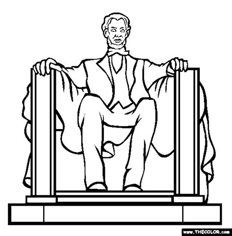 The lincoln memorial is, as the name suggests, a national memorial built in 1912 and dedicated in may 1922 to honor the 16th president of the united states, abraham lincoln.the lincoln memorial is located on the western end of the national mall in washington, d.c., across from washington monument. Lincoln memorial clipart - Clipground