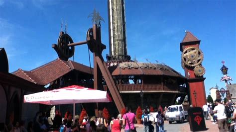 Największa wieża swobodnego spadania na świecie, wysokość 103 m, swobodny spadek z 71 m z prędkością 100 km/h. Scream - Heide-Park Soltau (2011) Offride - YouTube