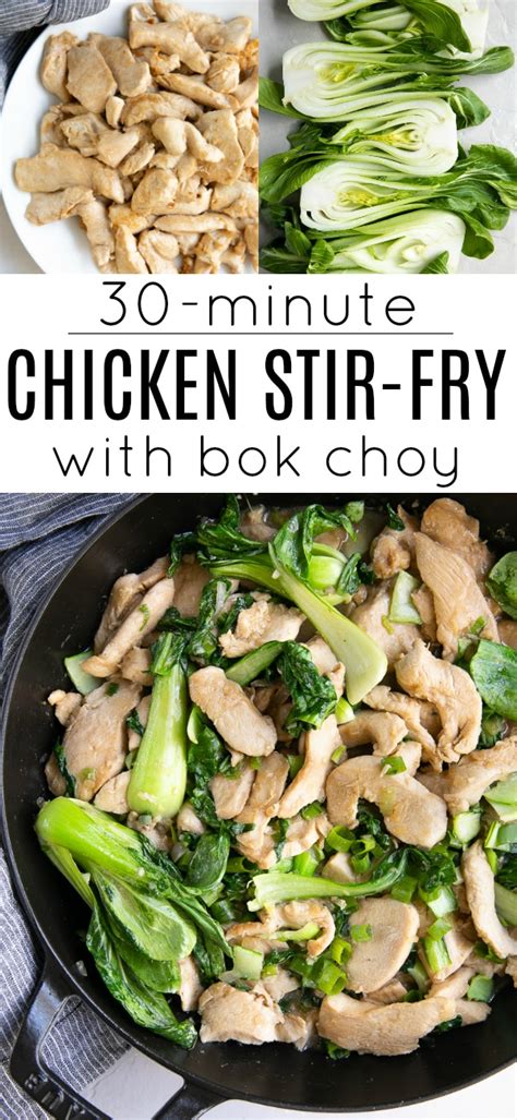 And it's a nutrient powerhouse, filled with. Easy Chicken Stir Fry Recipe with Bok Choy - The Forked Spoon