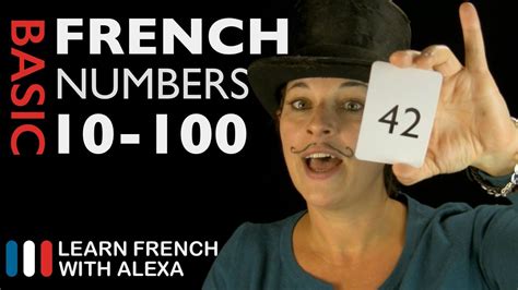 How to count from 10 to 100 in French - Learn French With Alexa | Learn ...