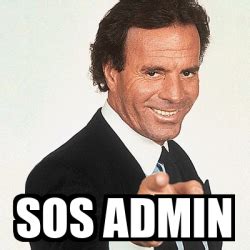 Te despertás, abrís whatsapp y ahí están. Meme Julio Iglesias - sos admin - 32132649