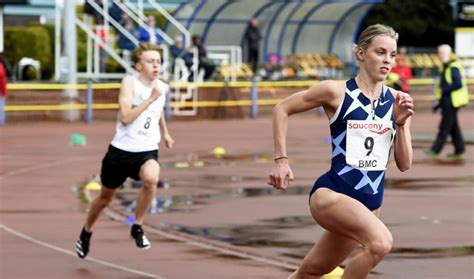 After the race won by keely hodgkinson, muir. Alex Bell and Keely Hodgkinson in form at Trafford Grand ...