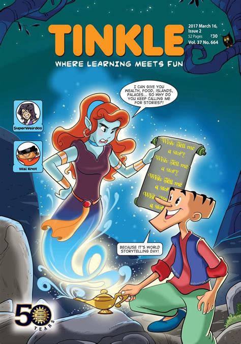 Tinkle is an indian fortnightly magazine for children, published mainly in india. TINKLE-March 16 2017 Magazine - Get your Digital Subscription