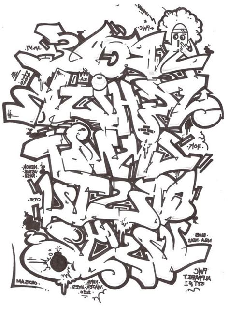 I like to start with my middle letter and work my way out. Graffiti Letters Drawing at GetDrawings | Free download