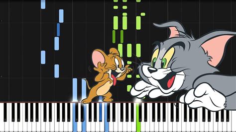 Tom & jerry kids the tom & jerry kids new show! Tom and Jerry - Main Theme (Piano Tutorial) [Synthesia ...