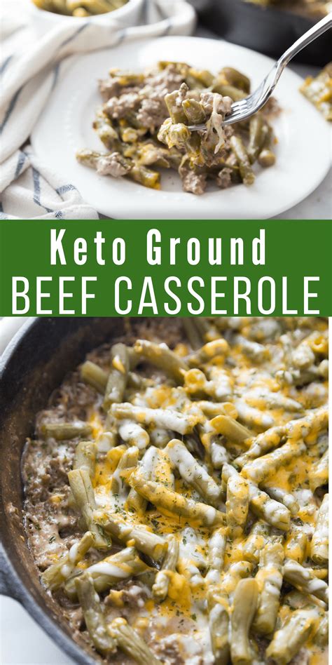 Think of all the meals you can concoct from a pound of ground beef! Keto Ground Beef Casserole: Perfect Comfort Dish | Kasey ...