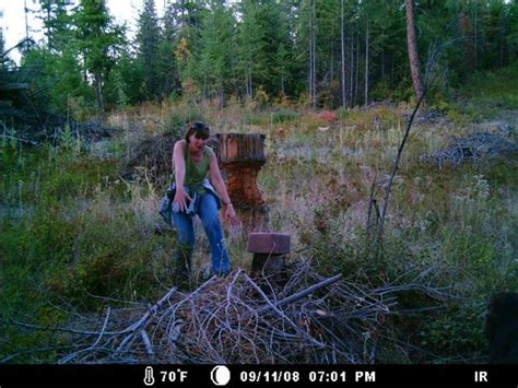 Security cam in the sauna caught hot action! Caught on the Trail Cam | Here I am doing my imitation of ...