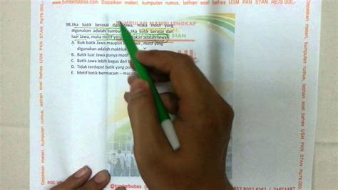 Bimbelbebas.com) materi pengayaan tes potensi akademik usm stan dari bimbel bebas download. Soal dan Pembahasan USM PKN STAN 2015 No 98 Materi ...