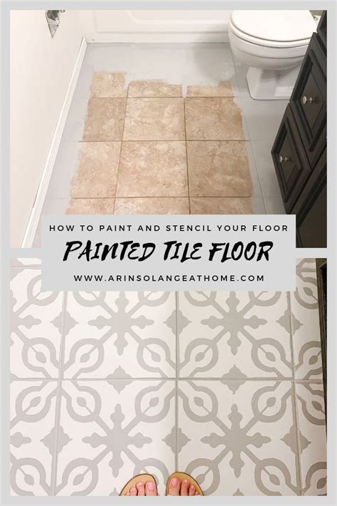 It only takes a few hours at most to complete the project, plus time for the paint and sealer to dry. How to Paint Tile Floors | Painting tile floors, Painting ...
