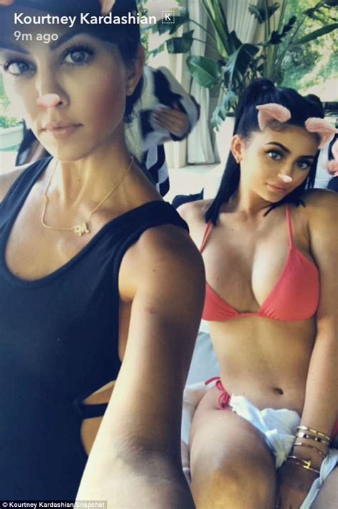 Watch the busty pigtail teen masturbates at tube18. Kylie Jenner steals spotlight from Kourtney on Snapchat ...