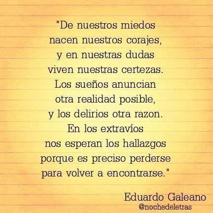 Galeando describe que este día no es siempre feliz. emefe 💚 on Twitter | Words quotes, Book quotes, Words