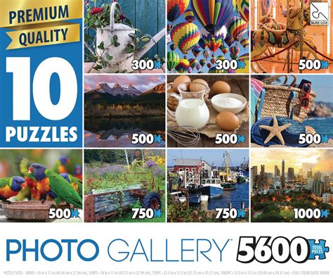 Ravensburger puzzle mit ihren fotos. Sure-Lox 10-in-1 Photo Gallery Puzzles | Walmart Canada