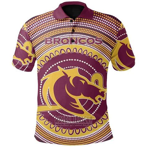 Indigenous western bulldogs guernseys are being auctioned off! Polo Brisbane Broncos Rugby Jersey 2021 Indigenous ...