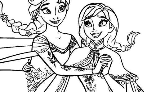 Animasyon karlar ülkesi (frozen) boyama sayfaları. Karlar Kraliçesi Elsa Resmi Boyama - WRHS