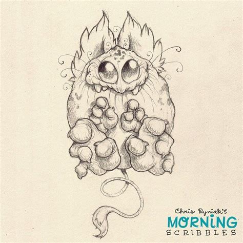 Tumblr is a place to express yourself, discover yourself, and bond over the stuff you love. Sproing! #morningscribbles | Weird drawings, Monster art ...