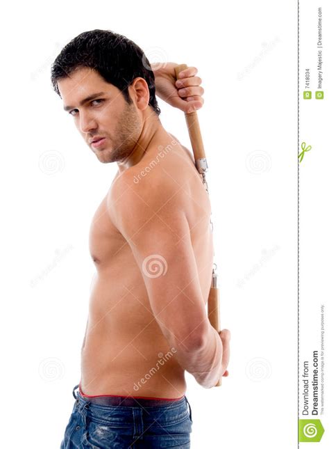 Choose from 120+ boy back graphic resources and download in the form of png, eps, ai or psd. Side View Of Male Fighter Stock Images - Image: 7418034