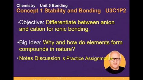 For example, copper forms +1 and +2 cations. Anion Cation U5C1P2 - YouTube